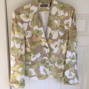 Springalicious Kate Hill pastel linen jacket.